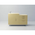 King Series Wb+CT Dental Cabinet